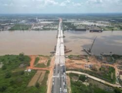 Jembatan Tol Musi V Ditargetkan Fungsional Sebelum Lebaran