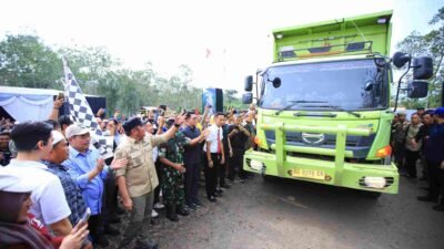Herman Deru meresmikan Jalan Khusus Batubara