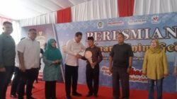 240 Petak Gedung C Pasar Inpres Muara Enim Diresmikan