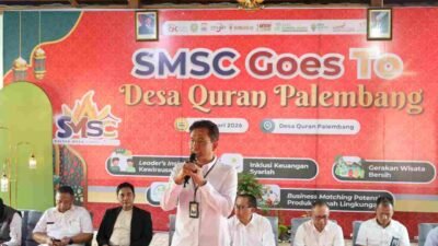 OJK Sumsel Perkuat Literasi Melalui SMSC Goes to Desa Qur’an Palembang