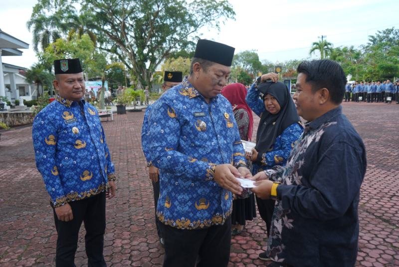 Wakil Bupati Asahan Pimpin Apel Hari Kesadaran Nasional