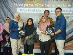 Sambut HUT ke-45, PTBA Kolaborasikan Bantuan Pangan dan Edukasi Gizi Pola Makan Sehat