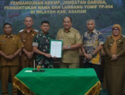 Bupati Asahan Dukung Penuh Pembentukan Yonif TP-954 dan Pembangunan KDKMP