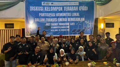 Pemuda Muara Enim Didorong Siap Hadapi Era Pasca Tambang melalui Diskusi Transisi Energi Berkeadilan