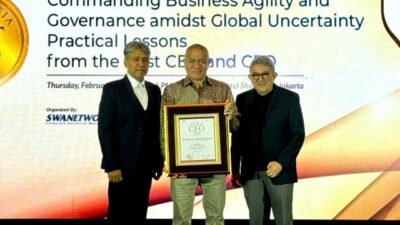 Mohamad Feriadi Soeprapto Raih Penghargaan Indonesia Best CEO 2025