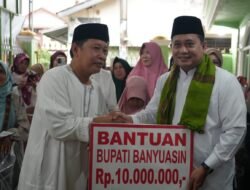 Safari Ramadhan Kenten Talang Kelapa, Bupati Banyuasin Ungkap PDAM Banyuasin Akan Segera Direvitalisasi