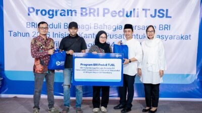 BRI Region 4 Palembang Salurkan Bantuan Sembako kepada Masyarakat dan CC Panti Asuhan