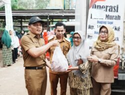 Gerakan Pangan Murah Banyuasin, Bantu Stabilkan Harga Jelang Idul Fitri