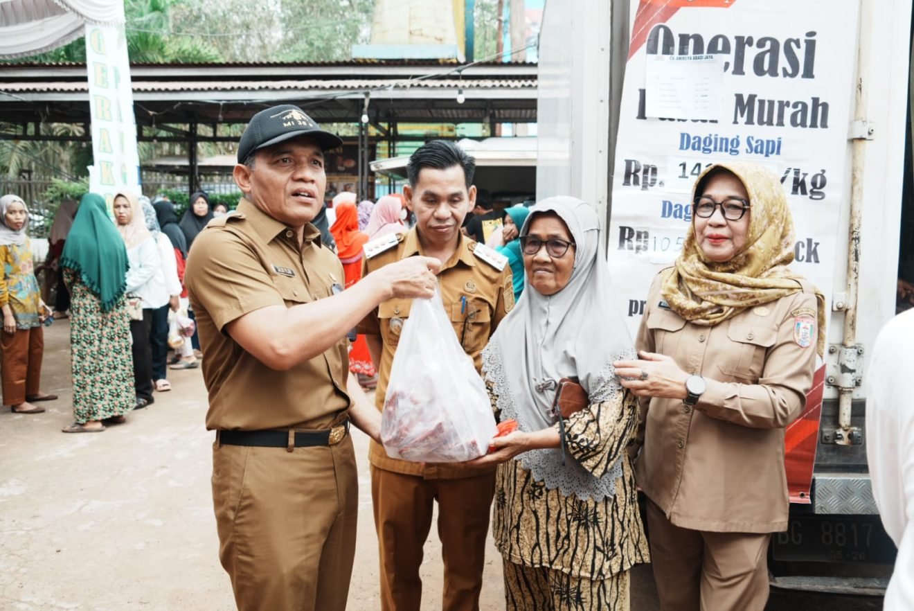 Gerakan Pangan Murah Banyuasin, Bantu Stabilkan Harga Jelang Idul Fitri