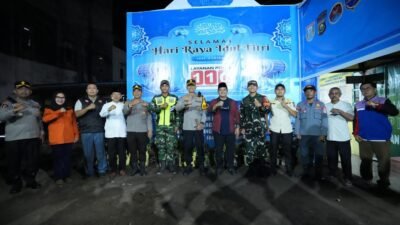 Bupati Bersama Kapolres dan Dandim Pantau Langsung Lalin di Sejumlah Titik Strategis‎