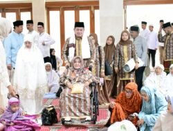 Bupati dan Wakil Bupati Banyuasin Salat Idulfitri 1447 H Bersama Masyarakat di Masjid Agung Al-Amir