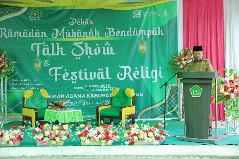 Wakil Bupati Asahan Hadiri Kegiatan Ramadhan Mubarak Berdampak dan Pasar Murah