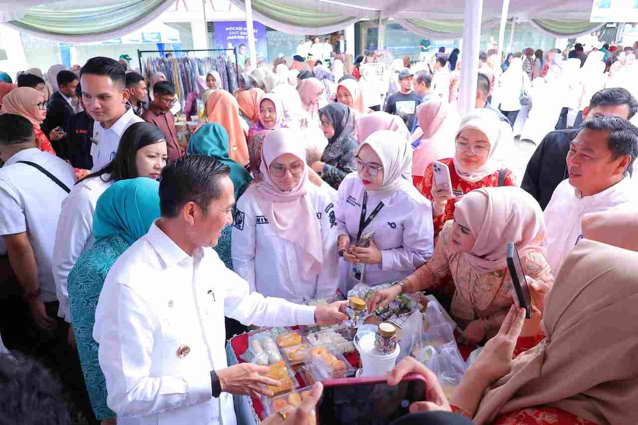 Jaga Stabilitas Harga, DWP Palembang Gelar Bazar Ramadhan Murah