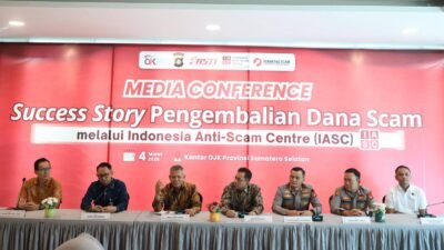 541 Juta Dana Korban Scam Berhasil Dikembalikan, OJK Canangkan Gerakan Sumsel Anti Scam