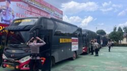 Misi Kemanusiaan Tuntas, 100 Personel Brimob Sumsel Kembali dari Aceh