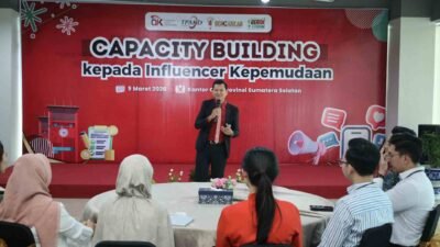 Capacity Building Literasi Keuangan dan Komunikasi Publik bagi influencer kepemudaan di OJK Sumsel