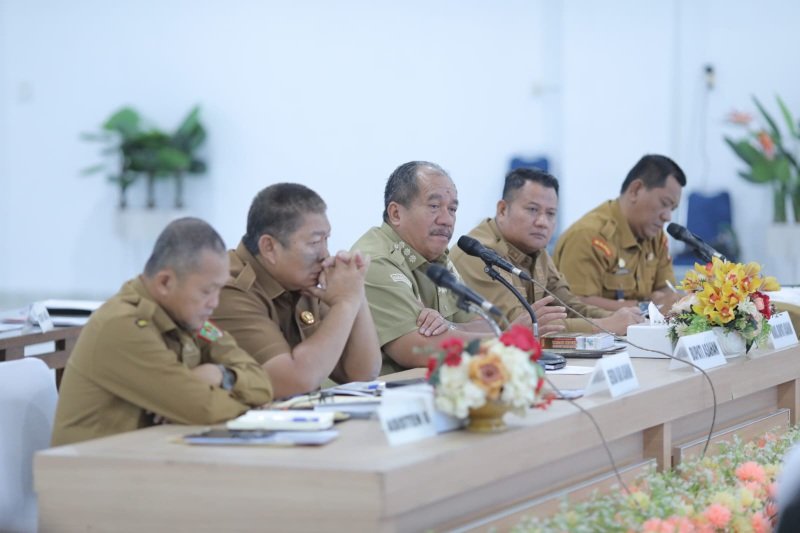 Bupati Asahan Pimpin Rakorpem Bulan Maret 2026