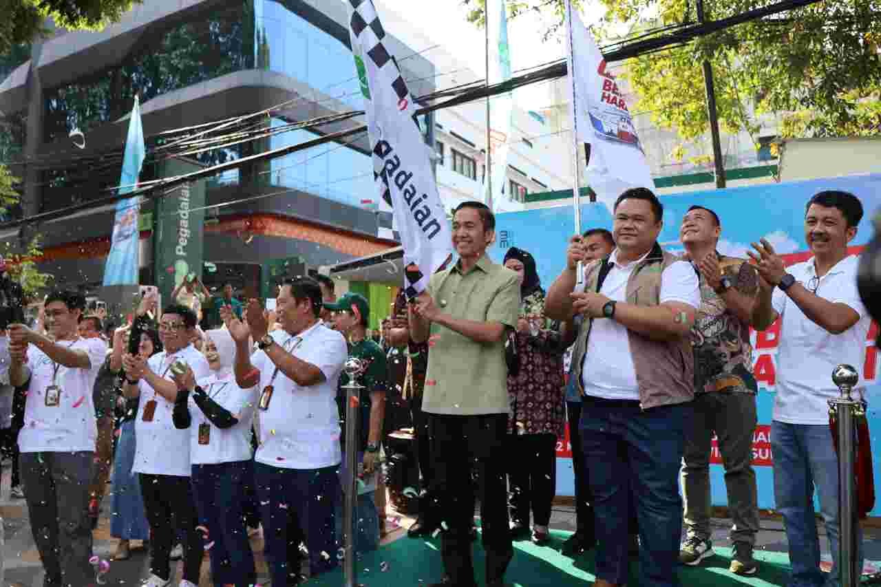 Ratu Dewa Lepas Keberangkatan 238 Pemudik Gratis Pegadaian