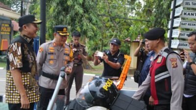 Kapolres OKU Timur Dirikan Pos Pelayanan untuk Arus Mudik Lebaran