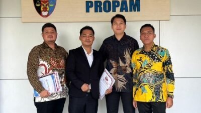 Tim kuasa hukum SAKAHIRA Lawfirm mengapresiasi respons cepat Propam Polda Sumatera Selatan Jumad (13/3/2026)