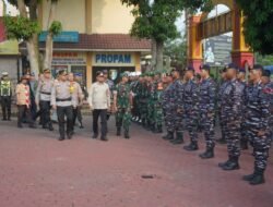 Wabup Asahan Menghadiri Apel Gelar Pasukan Operasi Ketupat Toba 2026