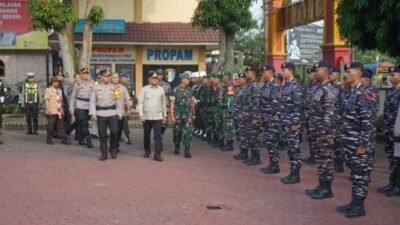 Wabup Asahan Menghadiri Apel Gelar Pasukan Operasi Ketupat Toba 2026