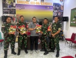 Yudha Novanza Utama Bagikan 35 Ton Beras Kepada Masyarakat Sumsel