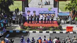 Ribuan Pemudik Diberangkatkan dari Pendopo, 28 Bus Disiapkan Pemkab Sidoarjo ke Lima Rute Favorit