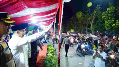 Bupati Muba Lepas Pawai Takbir Keliling