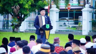 Bupati H. M. Toha Tohet Sampaikan Selamat Idul Fitri, Ajak Masyarakat Pererat Silaturahmi