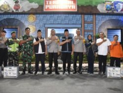 Bupati dan Forkopimda Sidoarjo Sidak Pos Pengamanan, Pastikan Arus Mudik Aman dan Lancar