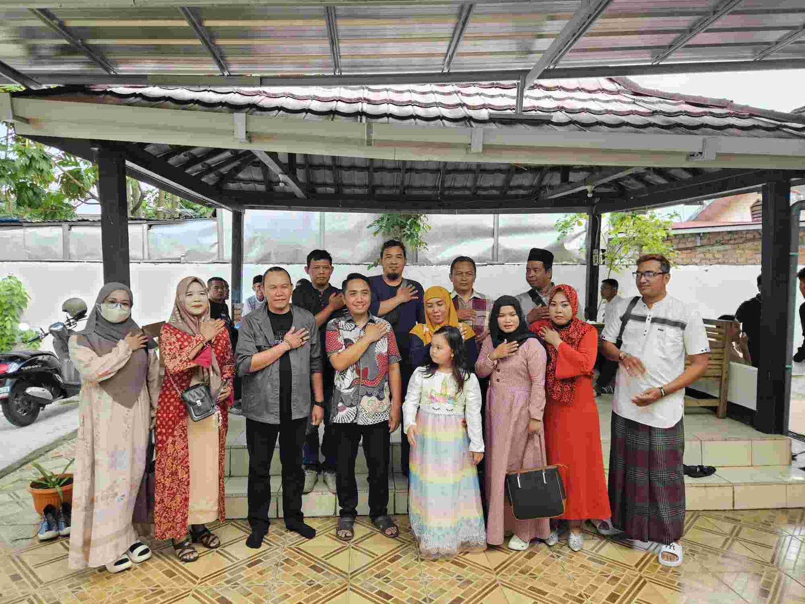 Dirintelkam Polda Sumsel Pererat Silaturahmi dengan Awak Media di momen Open House