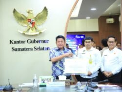 Gubernur Herman Deru Terima Sertifikat HPL Mozaik 5 dan 6, Dorong Percepatan Tata Ruang dan Digitalisasi Pertanahan