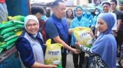 Wagub Cik Ujang Pimpin Operasi Pasar Murah Pemprov Sumsel, Perkuat Pengendalian Inflasi