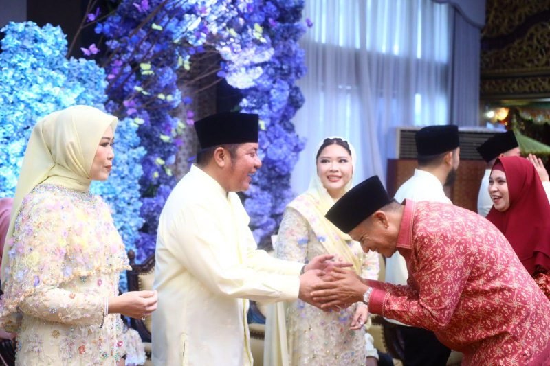 Gubernur Herman Deru Sambut Kepala Daerah se-Sumsel di Open House Hari Kedua Lebaran