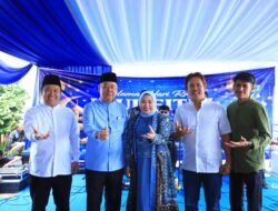 Open House di Lahat, Wagub Cik Ujang Berdayakan Pedagang Kecil dan UMKM Lokal