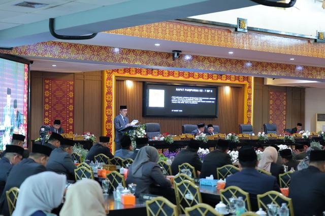 Walikota Ratu Dewa Sampaikan LKPJ Tahun 2025