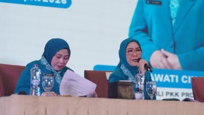 Feby Deru Evaluasi 10 Program Pokok PKK pada Rakon 2026
