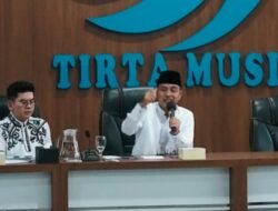 Dari Layanan hingga PAD, Program 100 Hari Dirut Tirta Musi Teddy Andrian