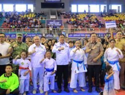 Wagub Cik Ujang Resmi Buka Kejurda dan Festival FORKI Sumsel Perebutkan Piala Gubernur