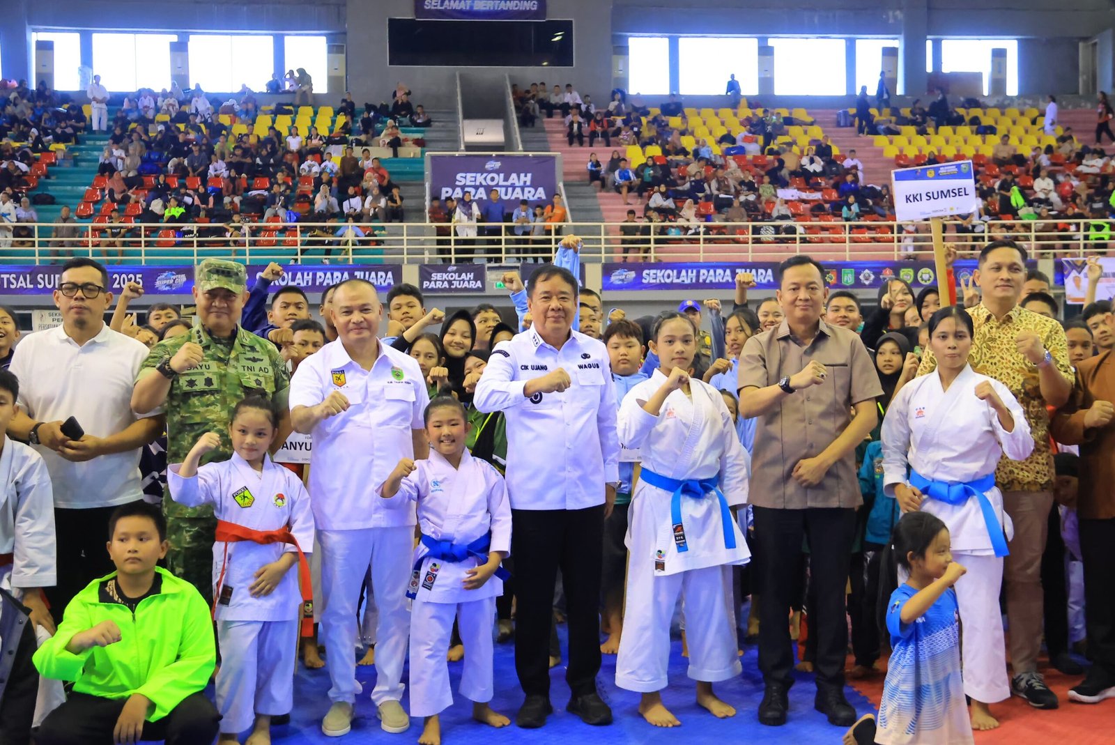 Wagub Cik Ujang Resmi Buka Kejurda dan Festival FORKI Sumsel Perebutkan Piala Gubernur