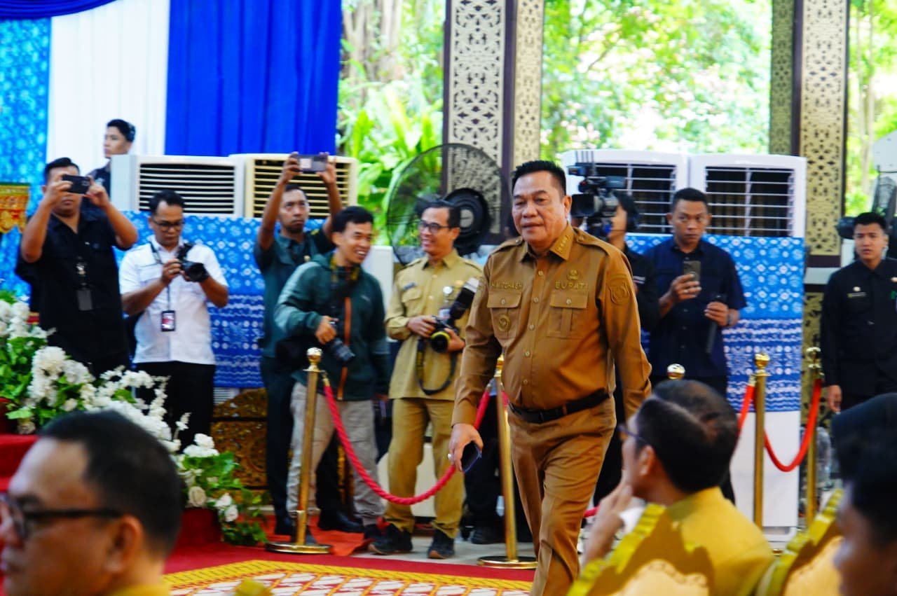 Bupati Muba HM Toha Tohet Ikuti Musrenbang RKPD Sumsel 2027