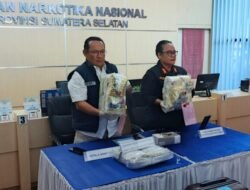 16,9 Kilogram Sabu Dimusnahkan di Palembang