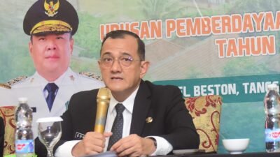 Sekretaris Daerah Provinsi Sumatera Selatan, Dr. Drs. H. Edward Candra, M.H