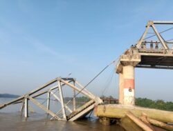 Fraksi Golkar Tagih Janji Pemprov Sumsel soal Jembatan Lalan Tak Kunjung Rampung