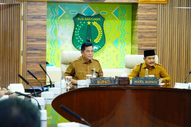Meski Anggaran Dipangkas, Eksekutif-Legislatif Muba Tancap Gas Benahi Jalan Rusak Parah