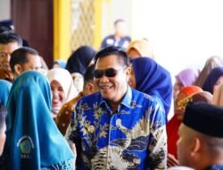 Halal Bihalal di Mangun Jaya, Bupati Muba Ajak Warga Perkuat Kebersamaan dan Dukung Pembangunan