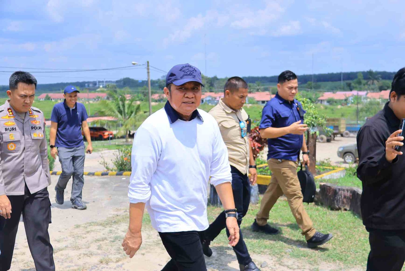 Gubernur Herman Deru Tinjau Dampak Kebakaran Sumur Minyak