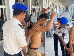 Rutan Kelas I Palembang Gelar Razia Serentak di Kamar Hunian Warga Binaan