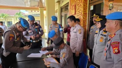 Bidpropam Polda Sumsel Audit Ribuan Senpi Satker, Tegaskan Aturan Pinjam Pakai